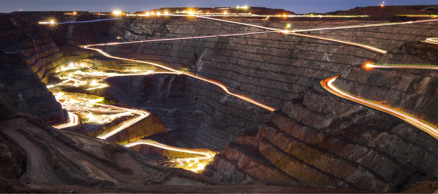 Mining landscape